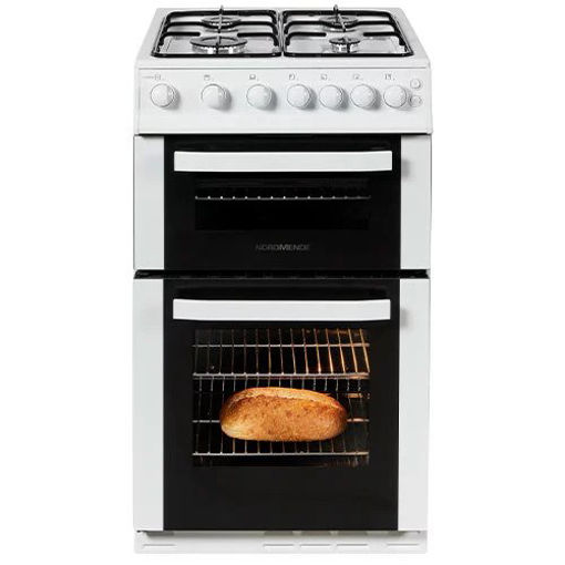 Picture of Nordmende Freestanding Cooker White 500mm | CTG51LPGWH