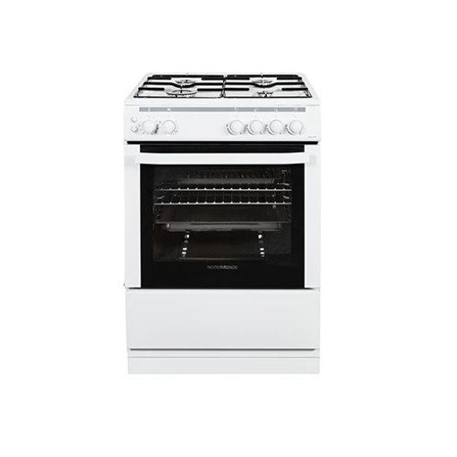 Picture of Nordemende Freestanding Cooker White 600mm | CTG61LPGWH
