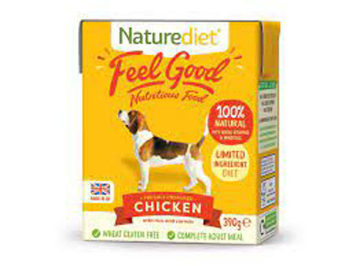 Picture of Naturediet Feel Good Chicken 390G 18pk