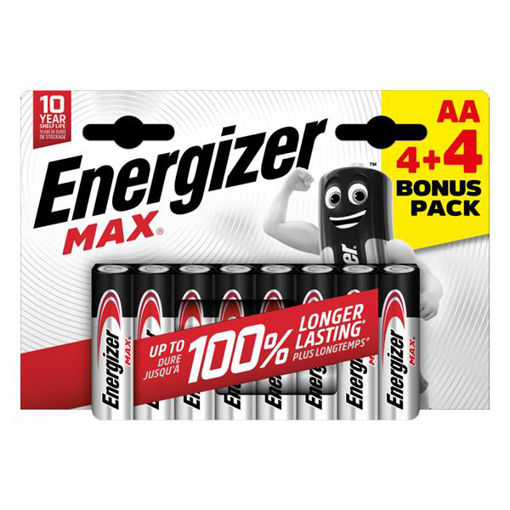 Picture of Energizer Batteries AA (4+4 Pack)