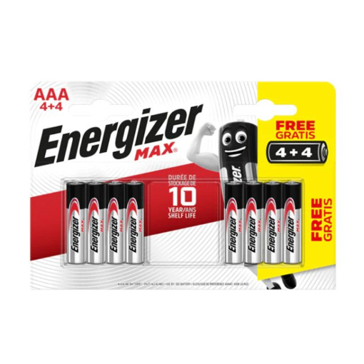 Picture of Energize Batteries AAA (4+4 Pack)
