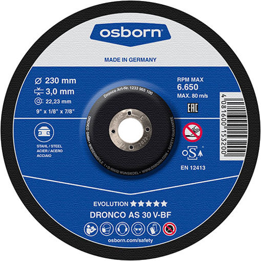 Picture of Osborn Evolution Metal Cutting Disc 9" 3mm