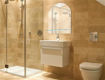 Picture of Tema Ensuite Bevelled Mirror Archtop with Shelf