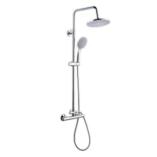 Picture of Highlife Eco Slim Rain and Handheld Shower | Chrome