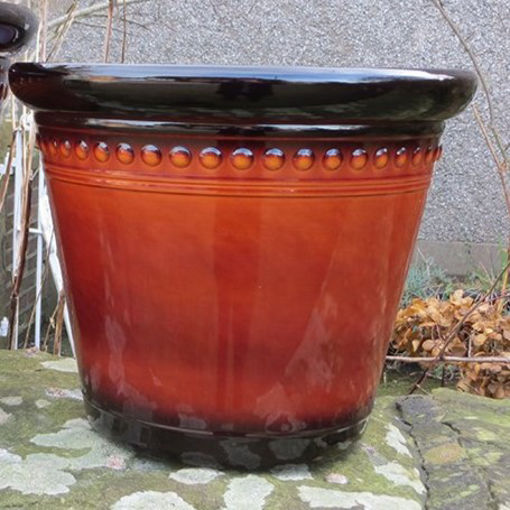 Picture of Iberian Planter 14" | Mahogany