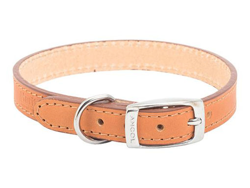 Picture of Ancol Sewn Lined Collar Tan 12" S1
