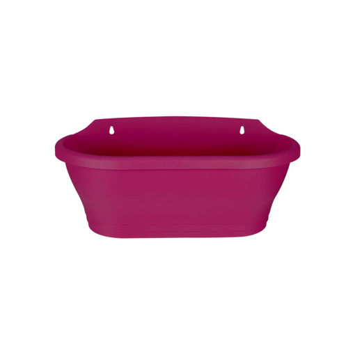 Picture of Elho Corsica Wall Basket 39cm | Cherry Red