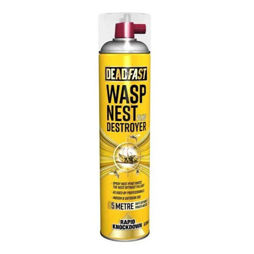 Picture of Deadfast Wasp Nest Plus Destroyer Spray 600ml