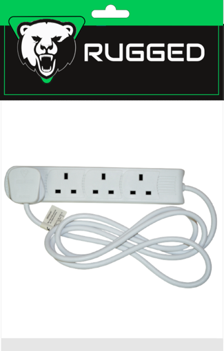 Picture of Extension Socket Lead 4 Way 5m