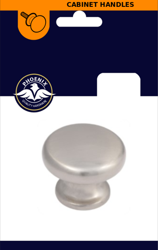 Picture of Flat Top Knob Satin Nickel 38mm 
