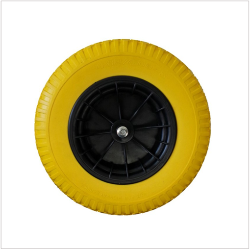 Picture of Wheelbarrow Wheel PU | Yellow 