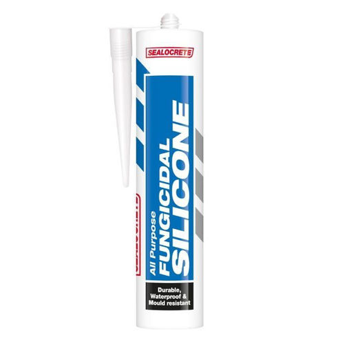 Picture of Sealocrete Silicone Sealant 300ml | White