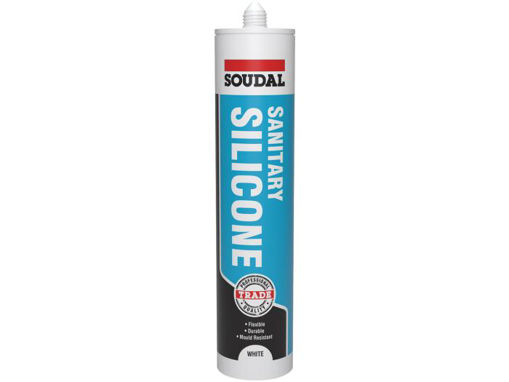 Picture of Soudal Sanitary Silicone 290ml | White