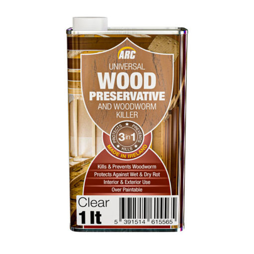 Picture of ARC Wood Preservative & Woodworm Killer Clear lt 