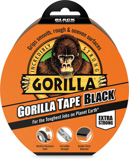 Picture of Gorilla Tape Roll 32M | Black