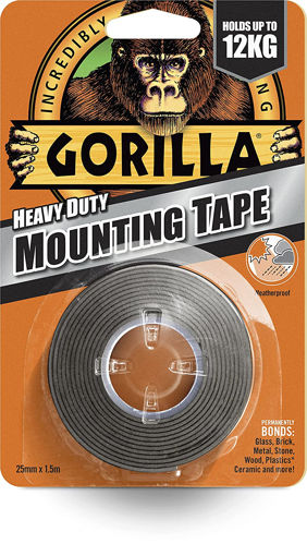 Picture of Gorilla Heavy Duty Mounting Tape 1.5m | Black