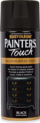 Picture of Painters Touch 400ml | Satin Black 