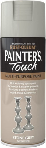 Picture of Painters Touch Satin 400ml | Stone Grey 