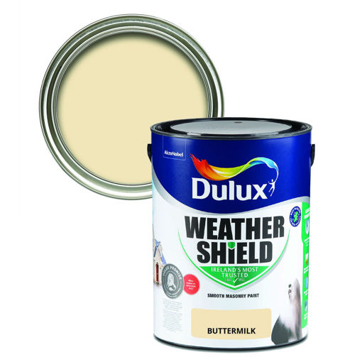Picture of Dulux Weathershield Buttermilk 5L