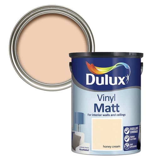 Picture of Dulux Vinyl Matt Honey Cream 5L