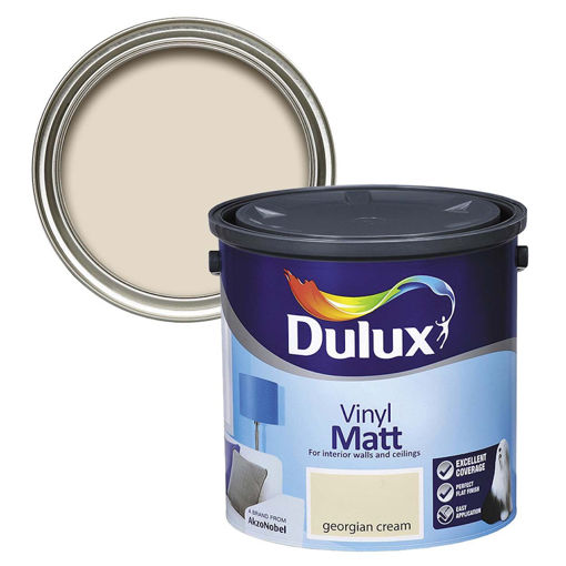 Picture of Dulux Vinyl Matt Georgian Cream 2.5L