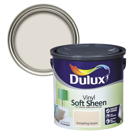 Picture of Dulux Vinyl Soft Sheen Tempting Taupe 2.5L
