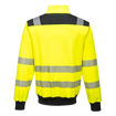 Picture of Portwest PW3 Hi-Vis Sweatshirt | Yellow & Black