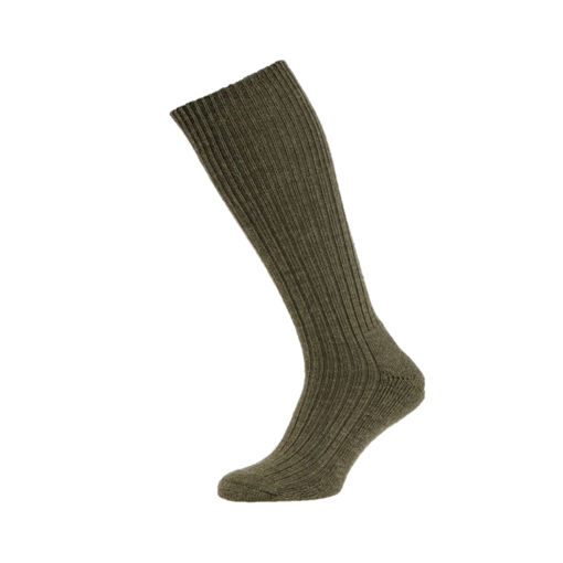Picture of Commando Half Hose Wool Rich Socks | Green | 6-11