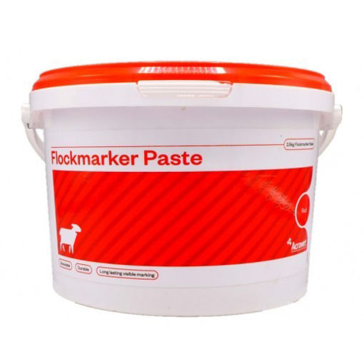 Picture of Flockmarker Paste 2.5kg | Red
