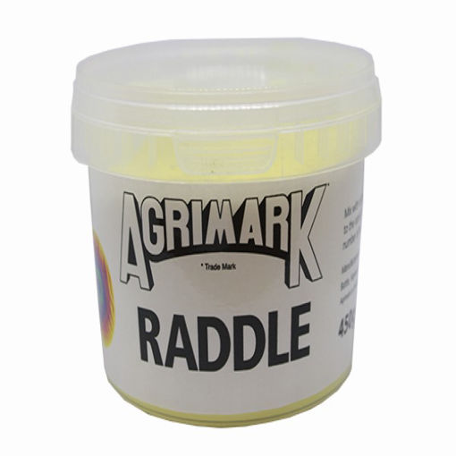 Picture of Agrimark Raddle Powder 450g | Yellow