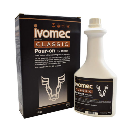 Picture of Ivomec Classic Pour On 1L