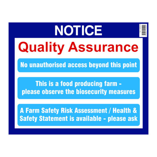 Picture of Quality Assurance Notice 