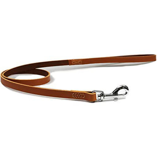 Picture of Ancol Heritage Leather Lead Tan 1m X 19mm
