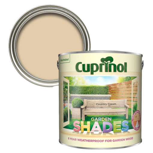 Picture of Cuprinol Garden Shades Country Cream 2.5L