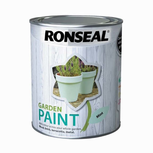 Picture of Ronseal Garden Paint Mint 2.5L
