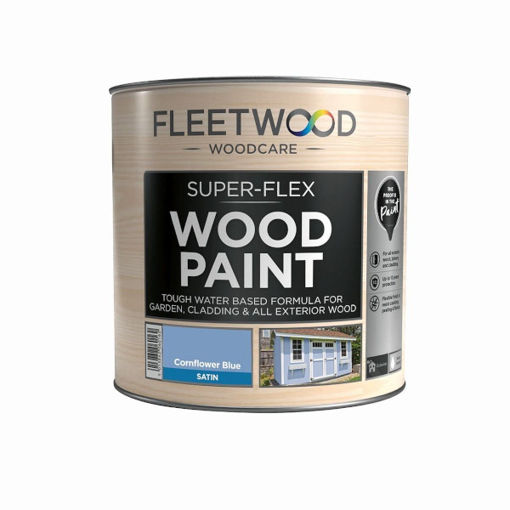 Picture of Fleetwood Superflex Satin Cornflower Blue 1L