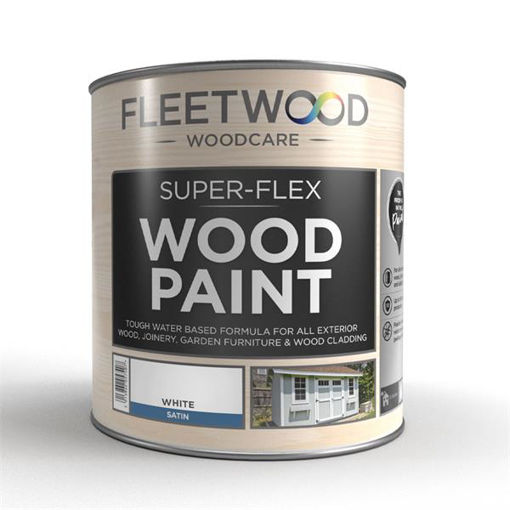 Picture of Fleetwood Superflex Wood White 2.5L
