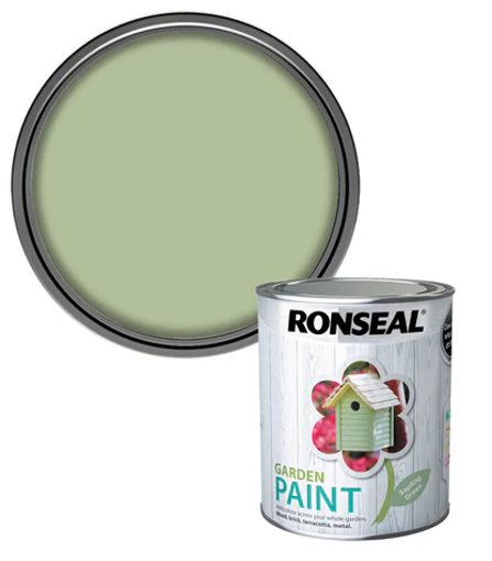 Picture of Ronseal Garden Paint Sapling Green 750ml
