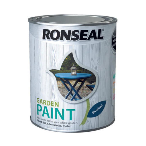 Picture of Ronseal Garden Paint Bluebell 750ml