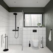 Picture of SME B/Boden Toilet Roll Holder & Spare Black