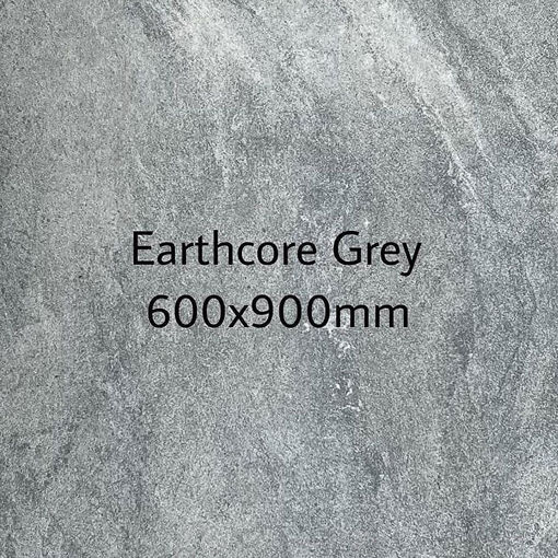 Picture of Porcelain Tile Earthcore Grey Nat 900x600mm | €36 m²