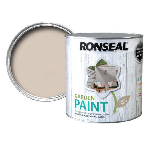 Picture of Ronseal Garden Paint Warm Stone 750ml
