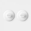Picture of Brabantia Towel Hook Set Of 2 | White
