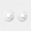Picture of Brabantia Towel Hook Set Of 2 | White