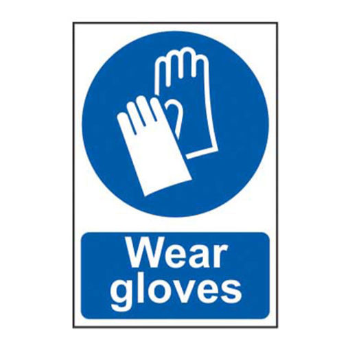 Picture of Sign "Wear Gloves" 200x300mm