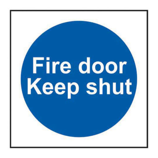 Picture of Sign "Fire Door Keep Shut"