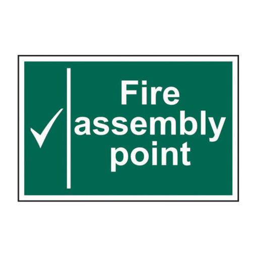 Picture of Sign "Fire Assembly Point" 300x200mm