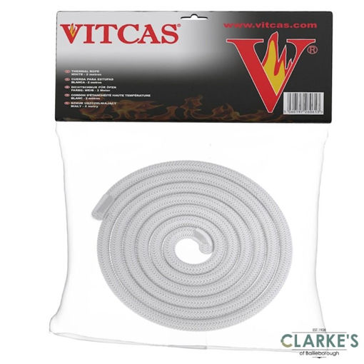 Picture of Vitcas White Stove Fire Rope 2m