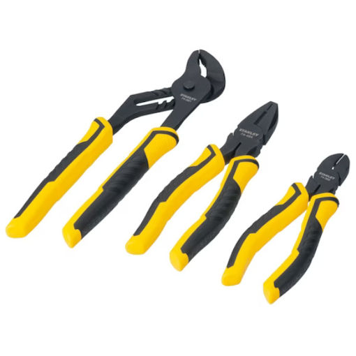 Picture of Stanley Dynagrip Pliers 3pc Set