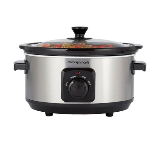 Picture of Morphy Ceramic Slow Cooker 3.5L | Stainless Steel